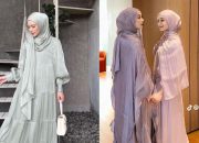 Inspirasi Shimmer Dress, Tren Baju Lebaran 2024 yang Polos hingga Glamor Dihiasi Payet