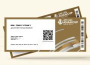 Piala Asia AFC U23 Hadirkan Tiket Emas Berteknologi Canggih